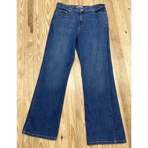 LEVIS 512 Womens Sz 16 Perfectly Slimming Bootcut Jeans Stretch 33x31